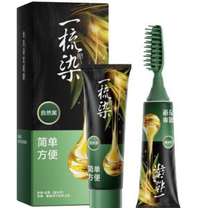 Brush-On Black Coloring Hair Gel